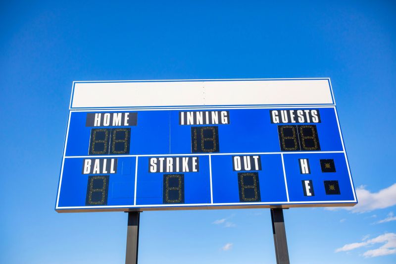 Products For Scoreboard Repairs in use
